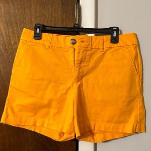 Tommy Hilfiger Orange High Rise Shorts